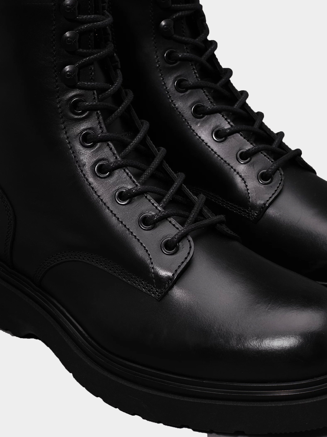Черевики та чоботи Calvin Klein Lace Up Boot модель HM0HM01575-BEH Черевики та чоботи Calvin Klein Lace Up Boot модель HM0HM01575-BEH Фото
