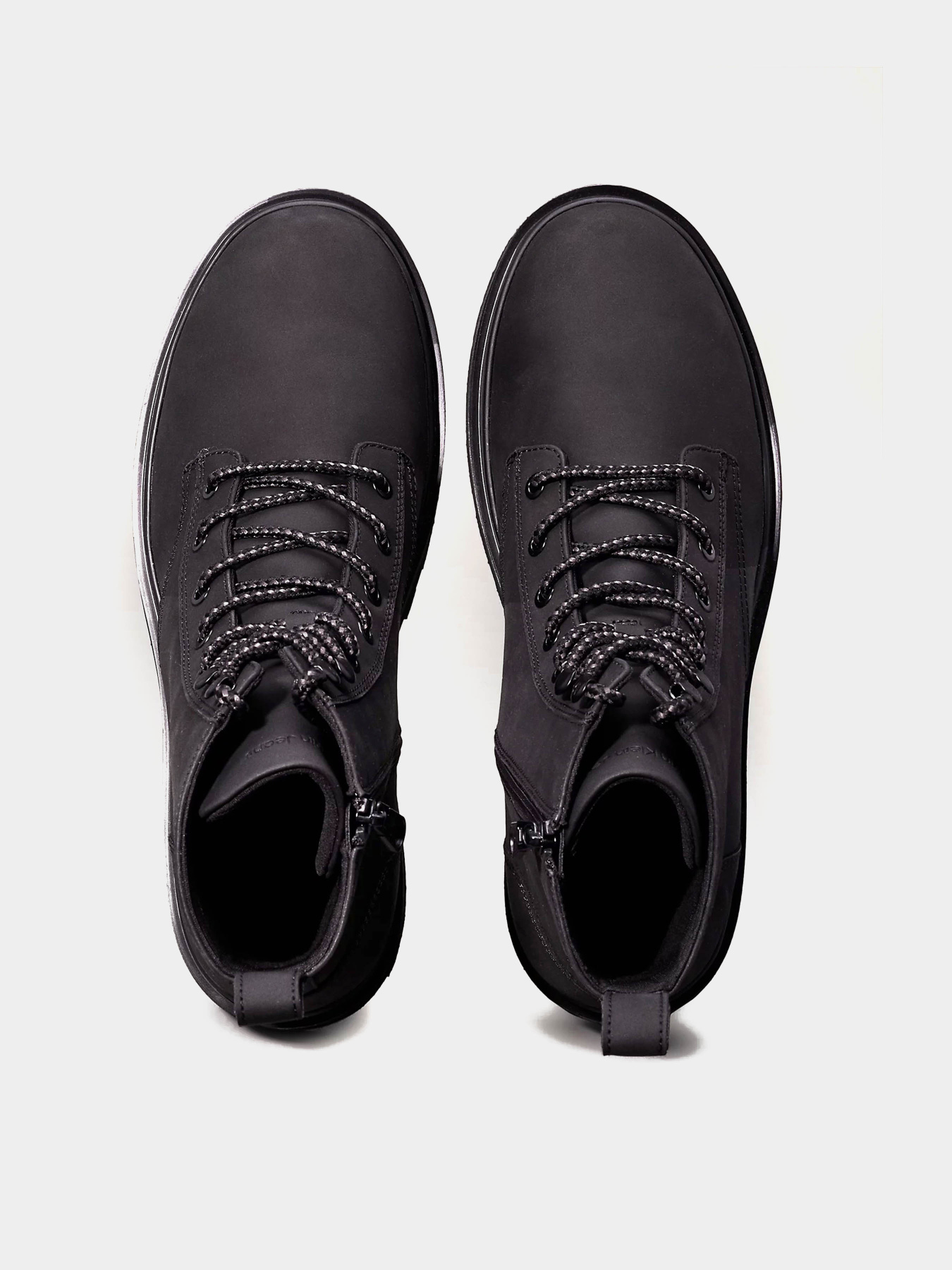 Черевики та чоботи Calvin Klein Eva Boot Mid Laceup Rebellious модель YM0YM01071-0GJ Фото