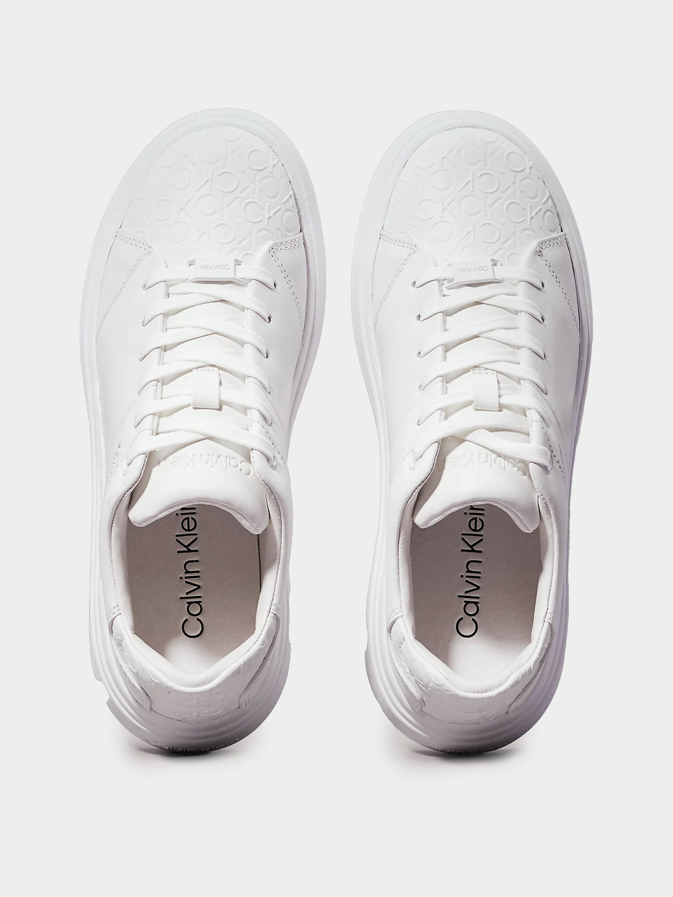 Кросівки Calvin Klein Cupsole Lace Up Mono Mix модель HW0HW02218-YBR Кросівки Calvin Klein Cupsole Lace Up Mono Mix модель HW0HW02218-YBR Фото