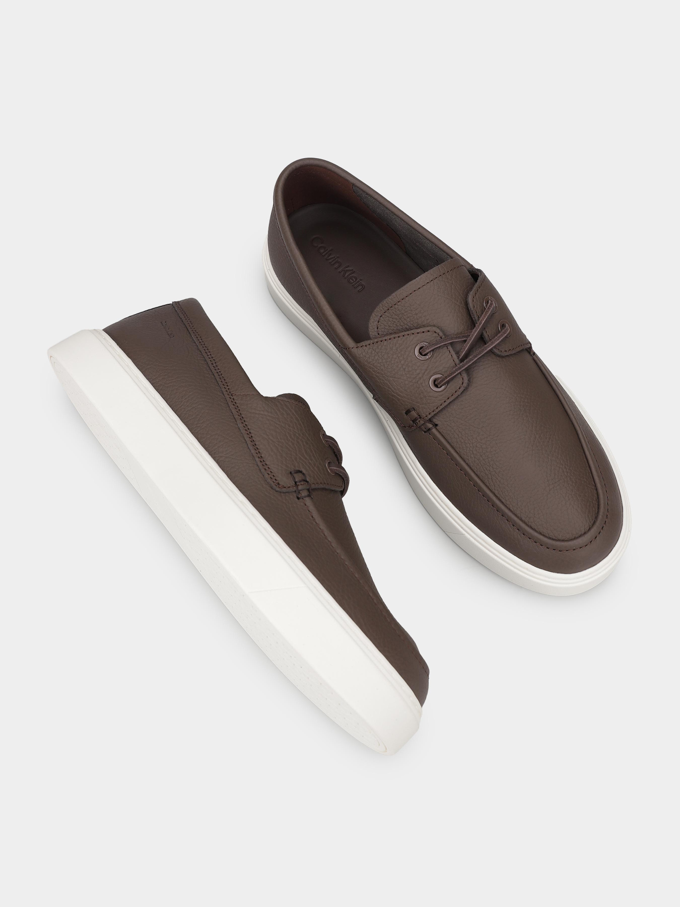 Сліпони та мокасини Calvin Klein модель HM0HM01812-GUH Сліпони та мокасини Calvin Klein модель HM0HM01812-GUH Фото