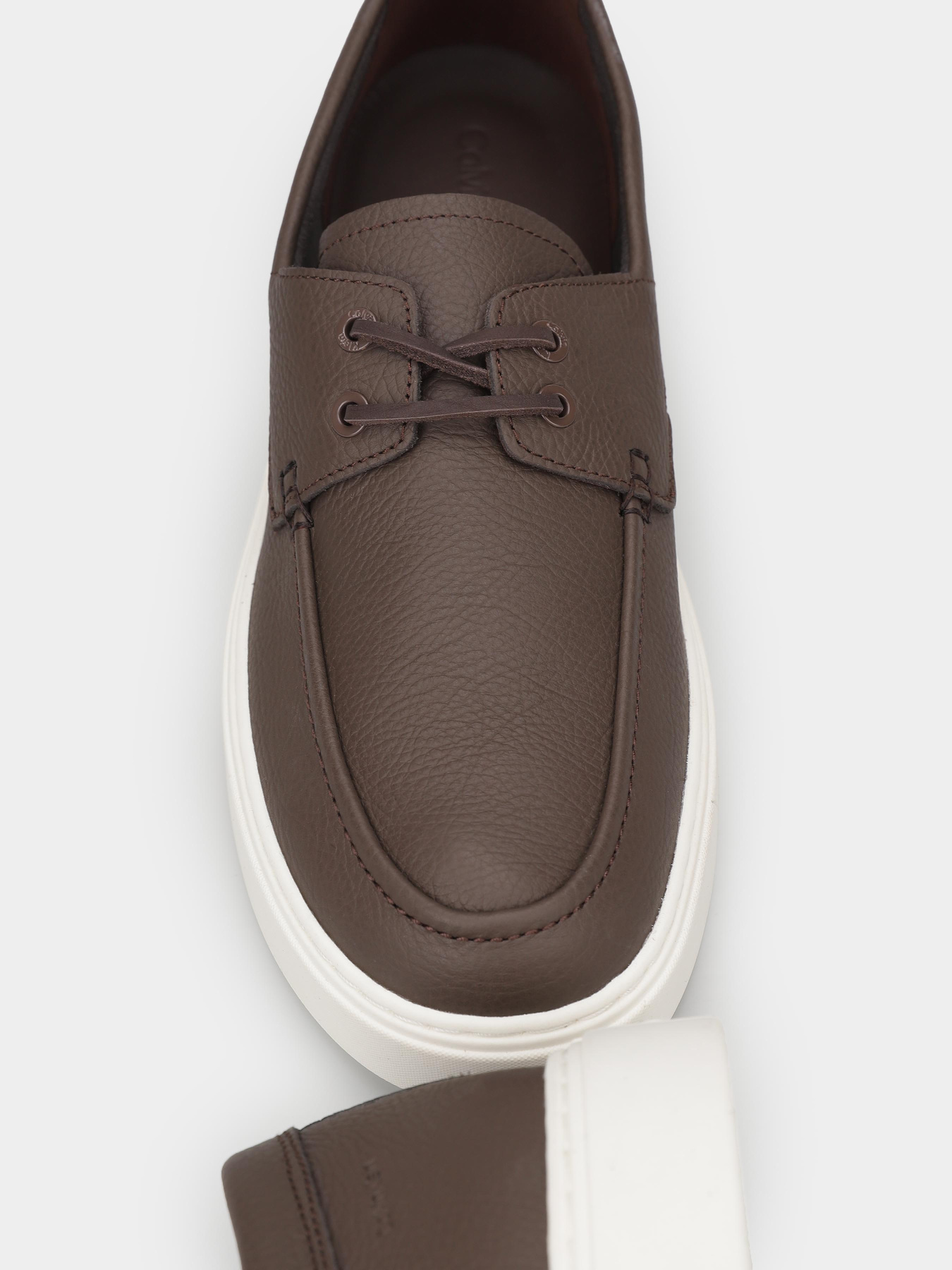 Сліпони та мокасини Calvin Klein модель HM0HM01812-GUH Сліпони та мокасини Calvin Klein модель HM0HM01812-GUH Фото