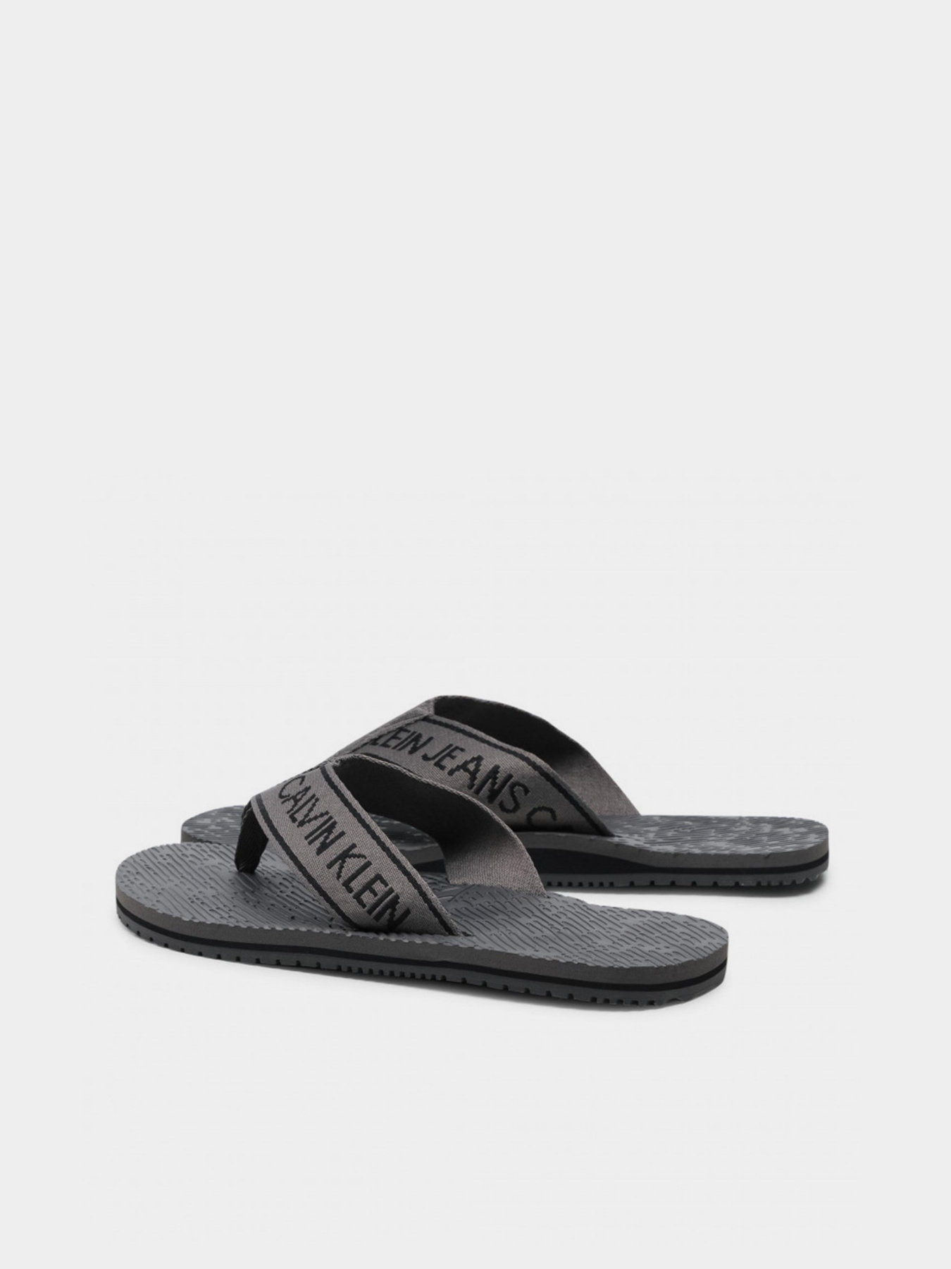 Шльопанці Calvin Klein модель YM0YM00059-PBK Фото