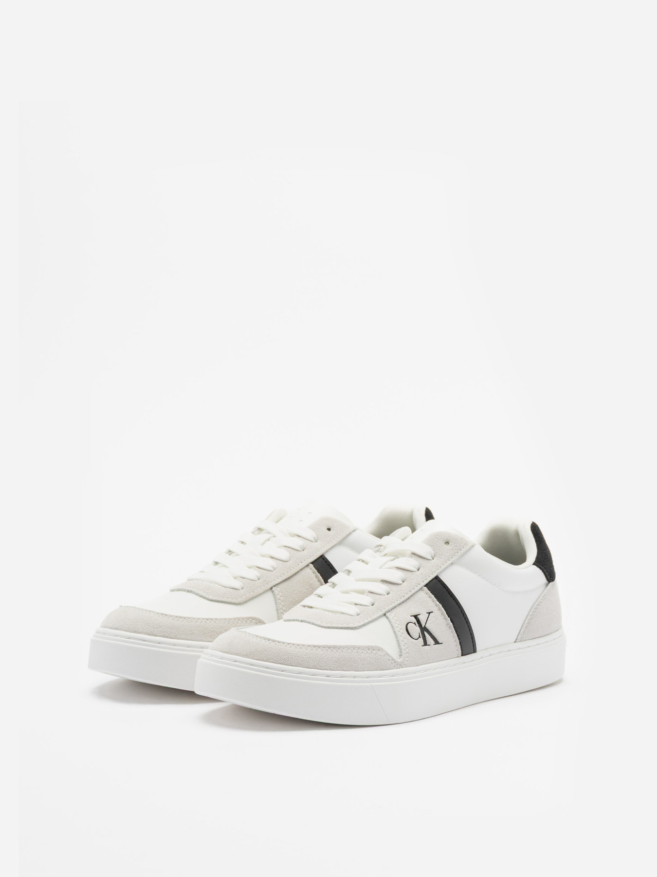 Кеди Calvin Klein CLASSIC CUPS LACE MIX EMB TONG модель YM0YM01395-01W Фото