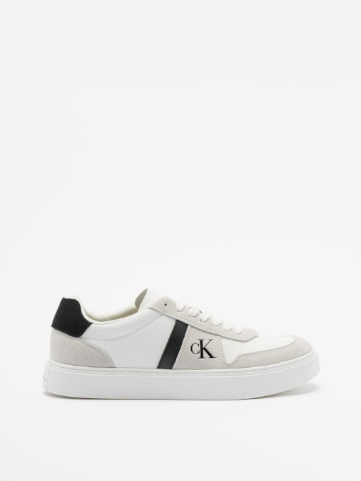 Кеди Calvin Klein CLASSIC CUPS LACE MIX EMB TONG модель YM0YM01395-01W Фото