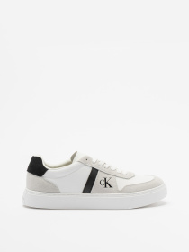 Кеди Calvin Klein CLASSIC CUPS LACE MIX EMB TONG модель YM0YM01395-01W Фото