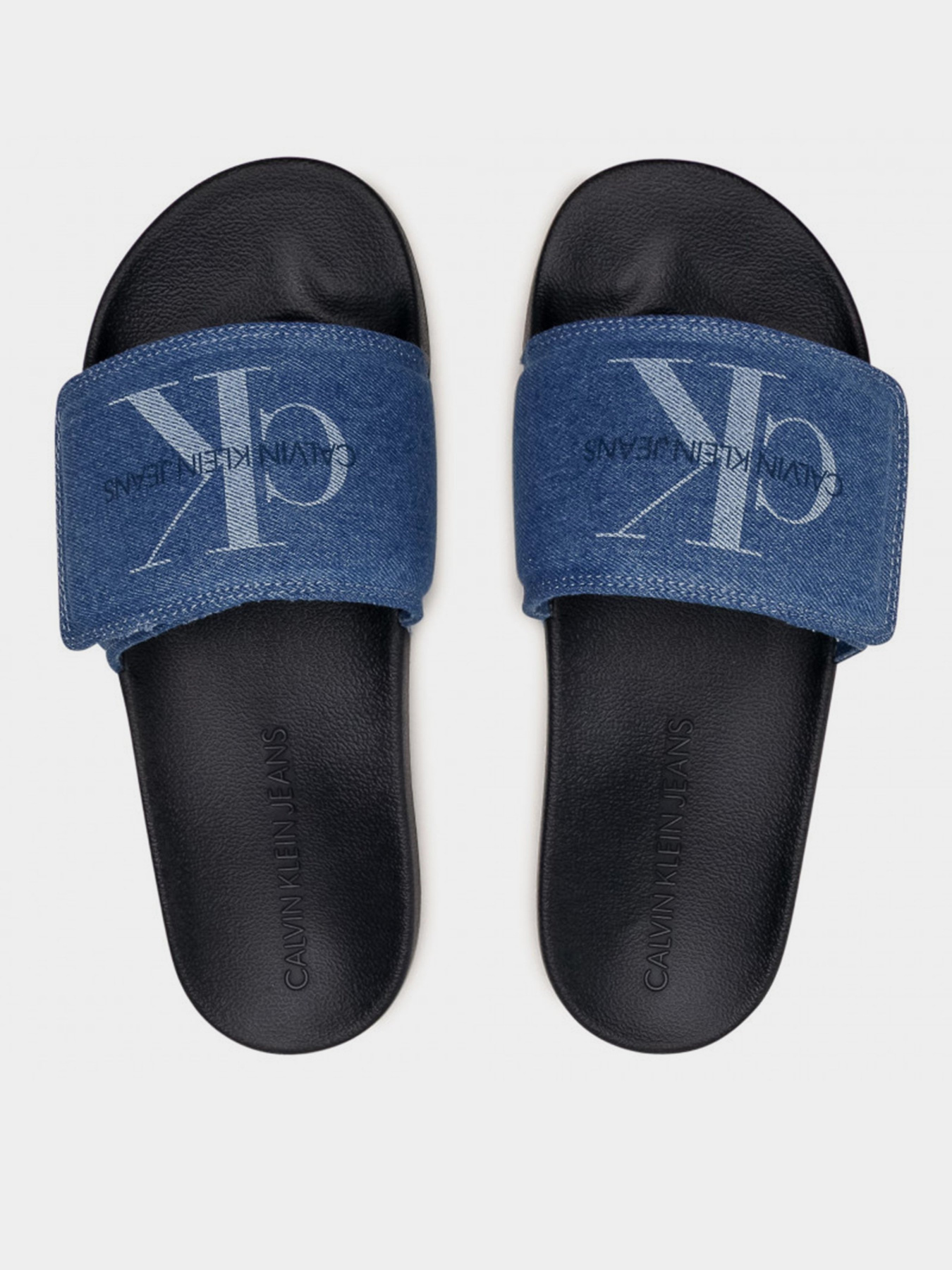 Шльопанці Calvin Klein Slide Velcro модель YM0YM00064-0G2 Фото