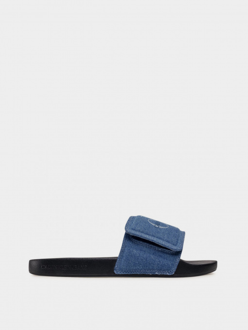 Шлёпанцы Calvin Klein Slide Velcro модель YM0YM00064-0G2 Фото