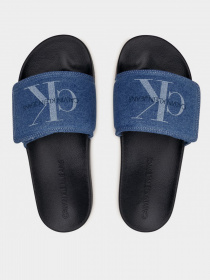 Шльопанці Calvin Klein Slide Velcro модель YM0YM00064-0G2 Фото