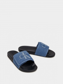 Шльопанці Calvin Klein Slide Velcro модель YM0YM00064-0G2 Фото
