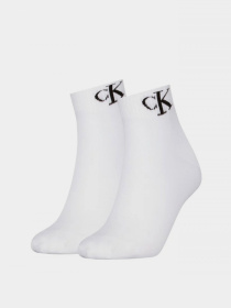 Шкарпетки та гольфи Calvin Klein QUARTER 2P MONOGRAM модель 701228813002 Фото