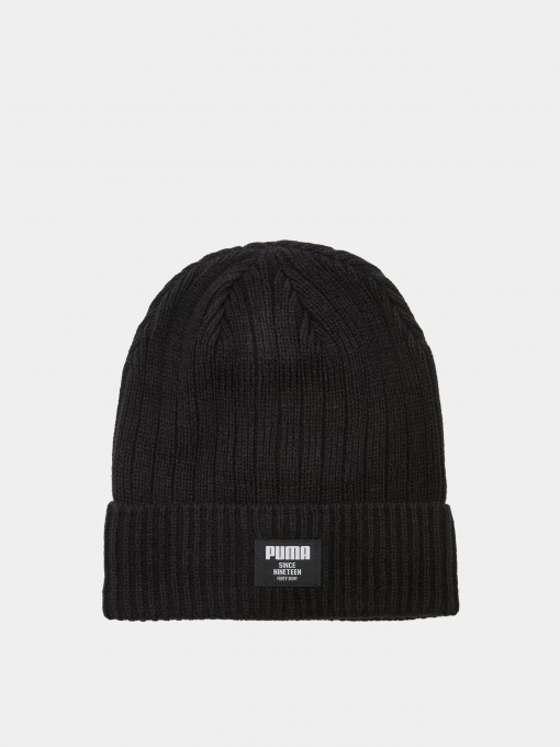 Шапки и кепки PUMA Ribbed Classic Beanie модель 02283101 Фото