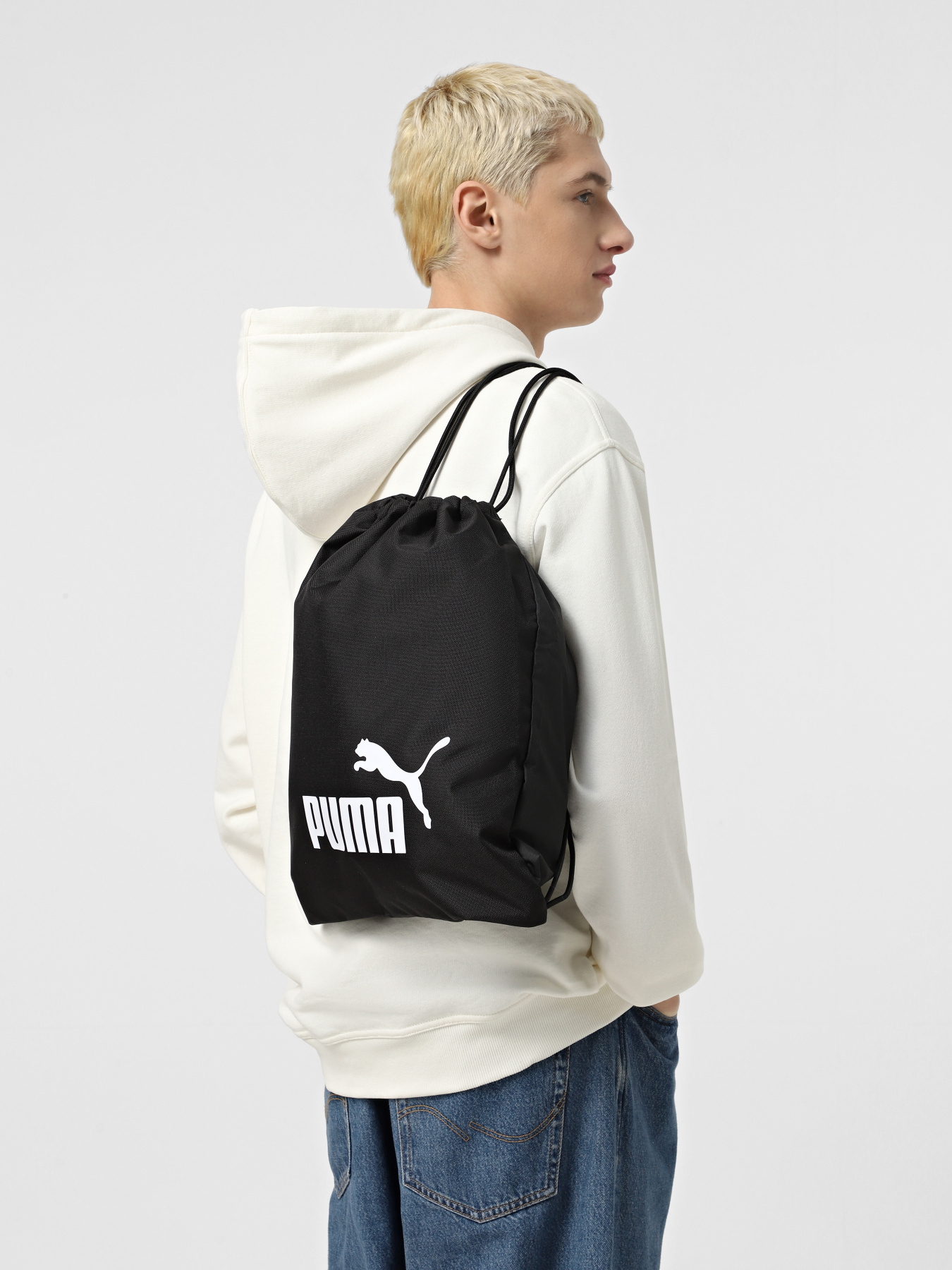 Рюкзаки PUMA PHASE GYM SACK 14L модель 09116301 Фото