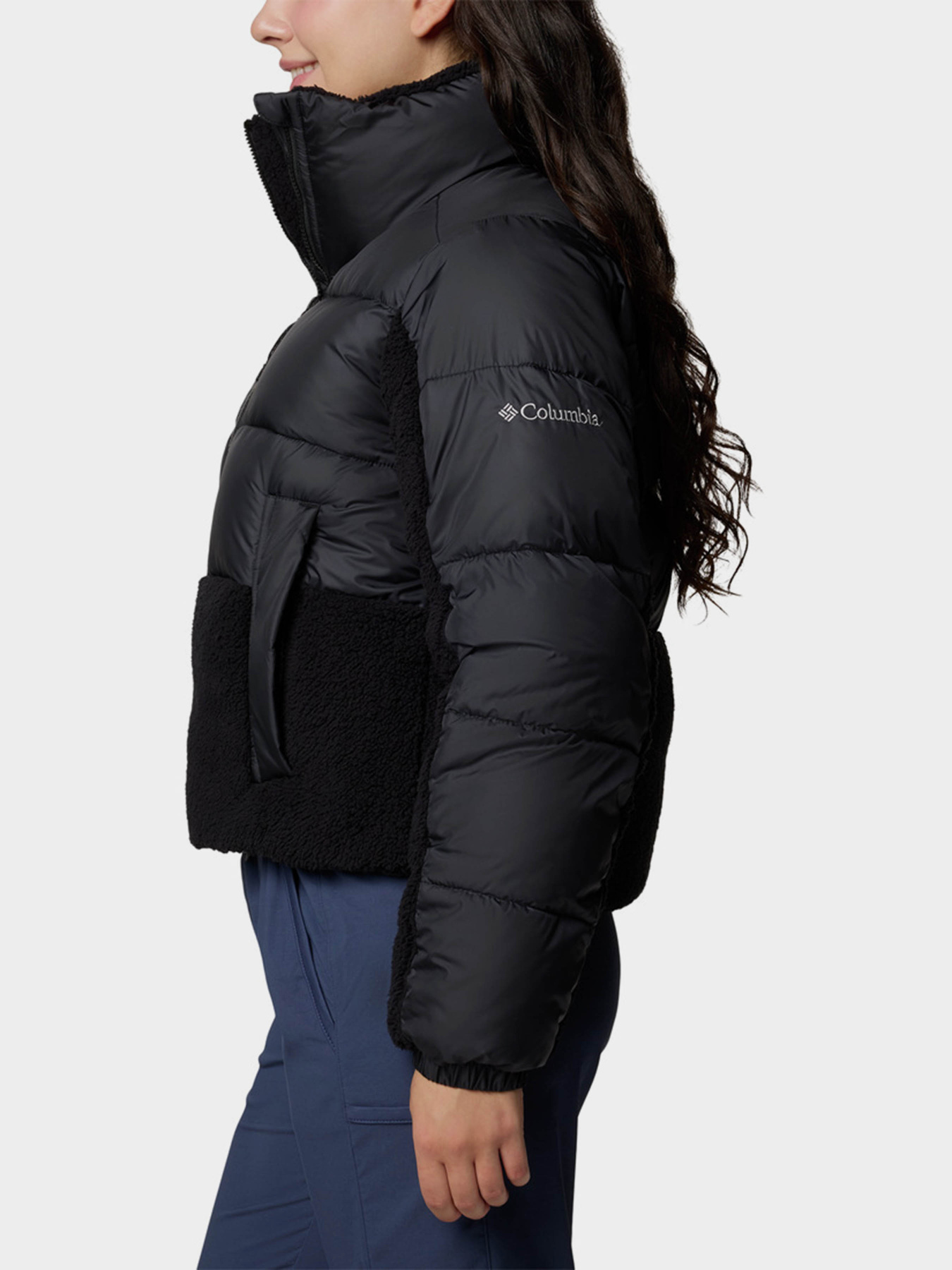 Куртки и дубленки Columbia LEADBETTER POINT II SHERPA HYB модель 2085601-010 Фото