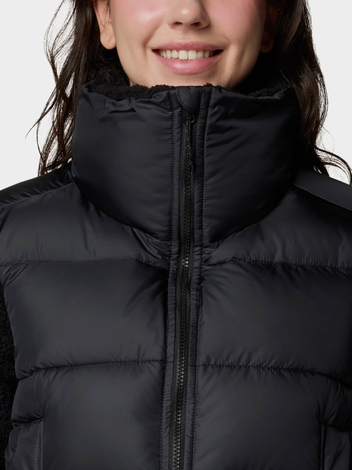 Куртки и дубленки Columbia LEADBETTER POINT II SHERPA HYB модель 2085601-010 Фото