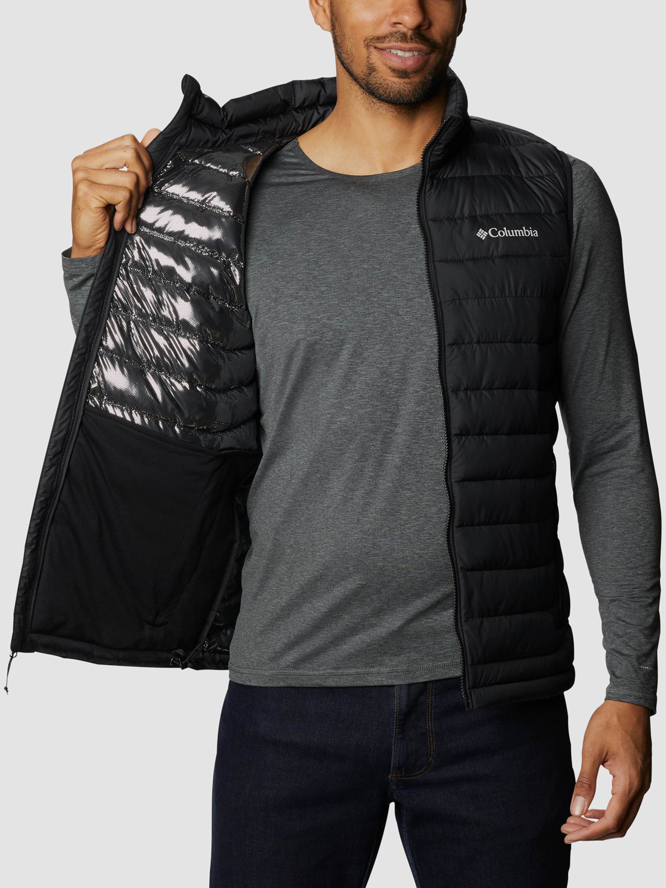 Куртки и дубленки Columbia POWDER LITE II модель 2086971-010 Фото