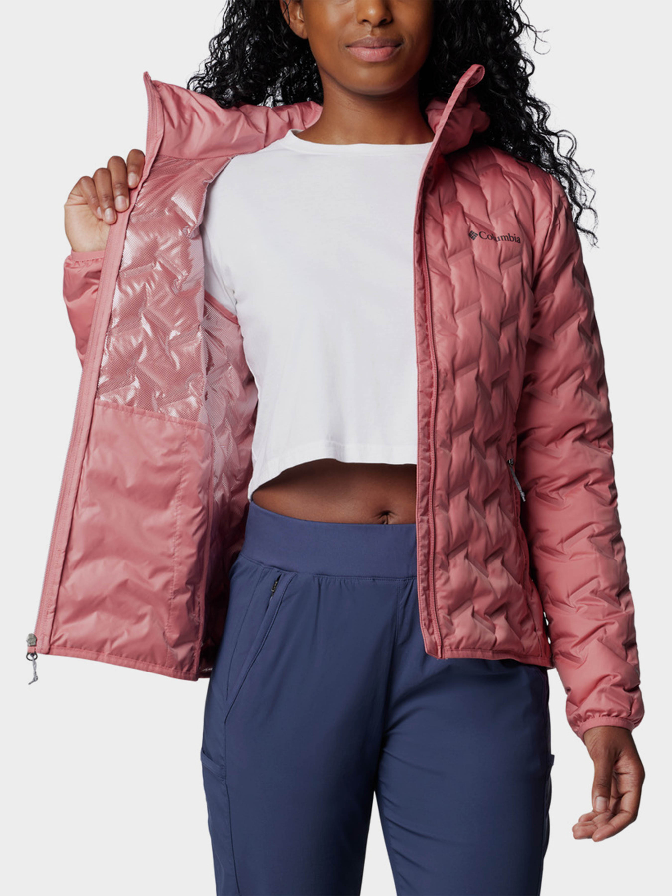 Куртки та дублянки Columbia DELTA RIDGE™ II DOWN HOODED модель 2088251-629 Куртки та дублянки Columbia DELTA RIDGE™ II DOWN HOODED модель 2088251-629 Фото