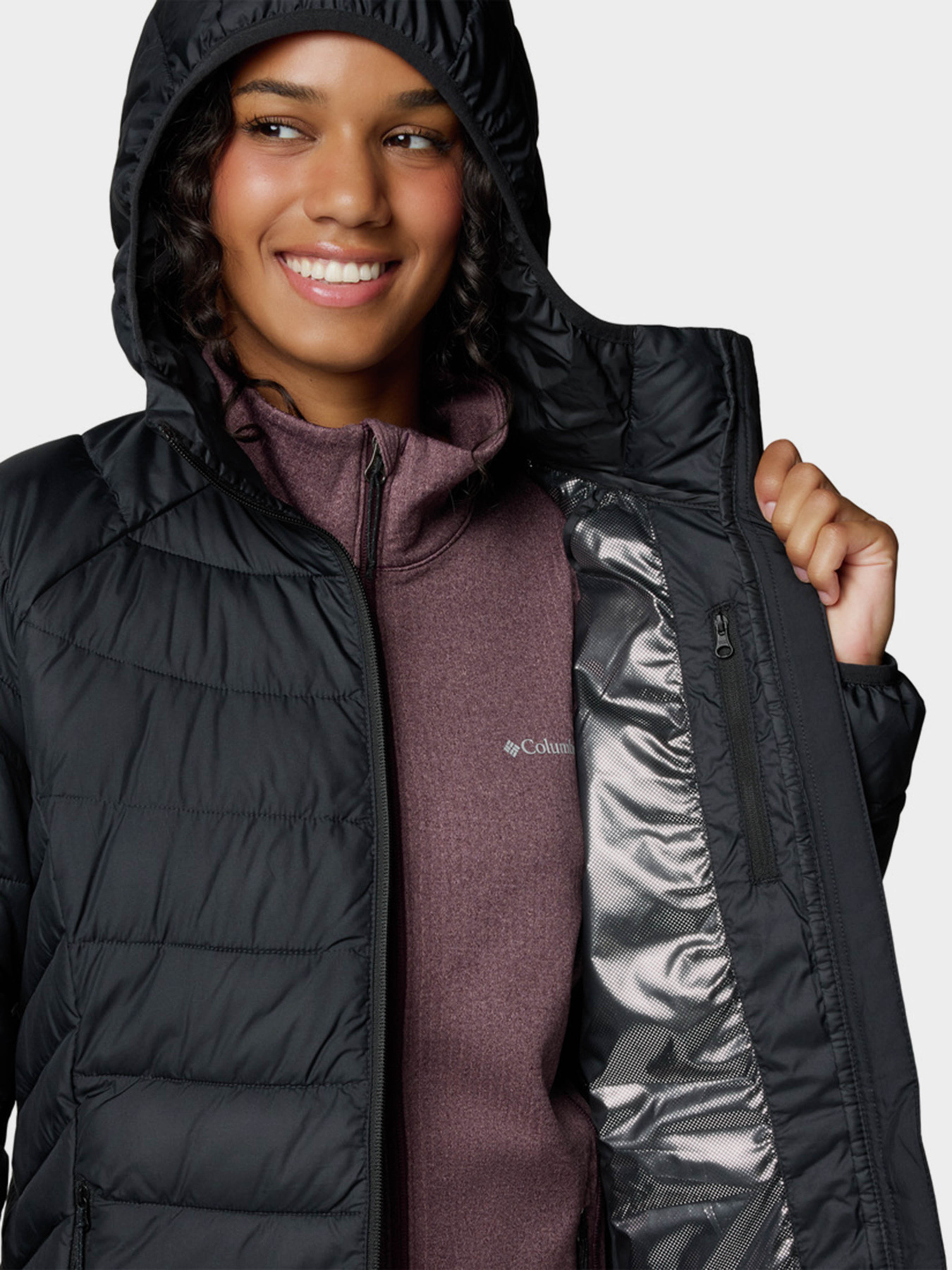 Куртки та дублянки Columbia POWDER LITE™ II MID модель 2089371-010 Фото