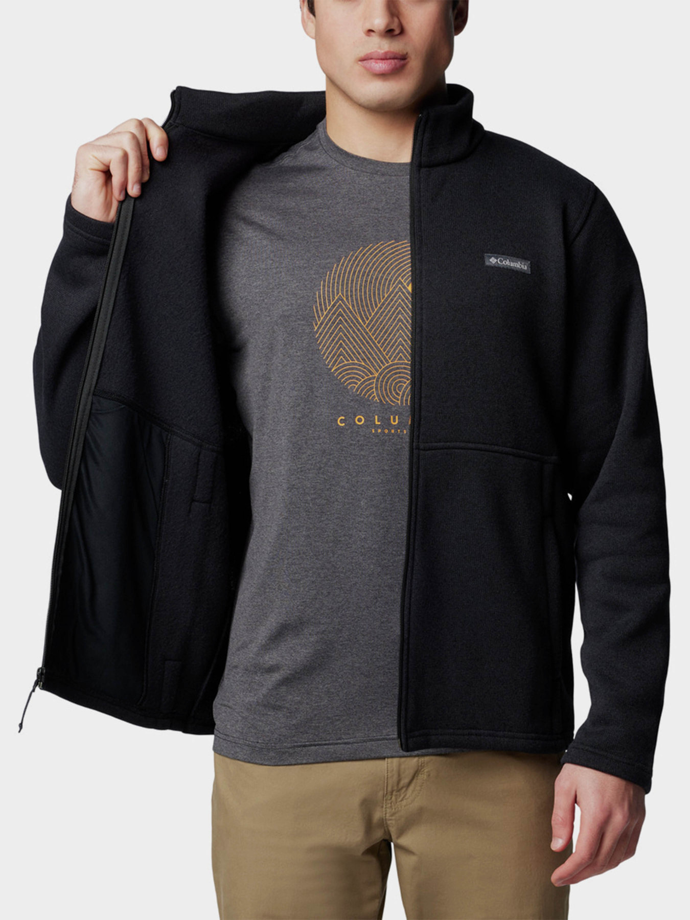 Худи и свитшоты Columbia ALTO PASS™ FULL ZIP FLEECE модель 2095741-010 Фото