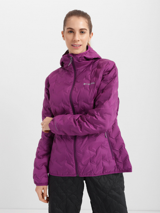 Куртки и дубленки Columbia DELTA RIDGE™ DOWN JACKET HOODED модель 1875931-575 Фото