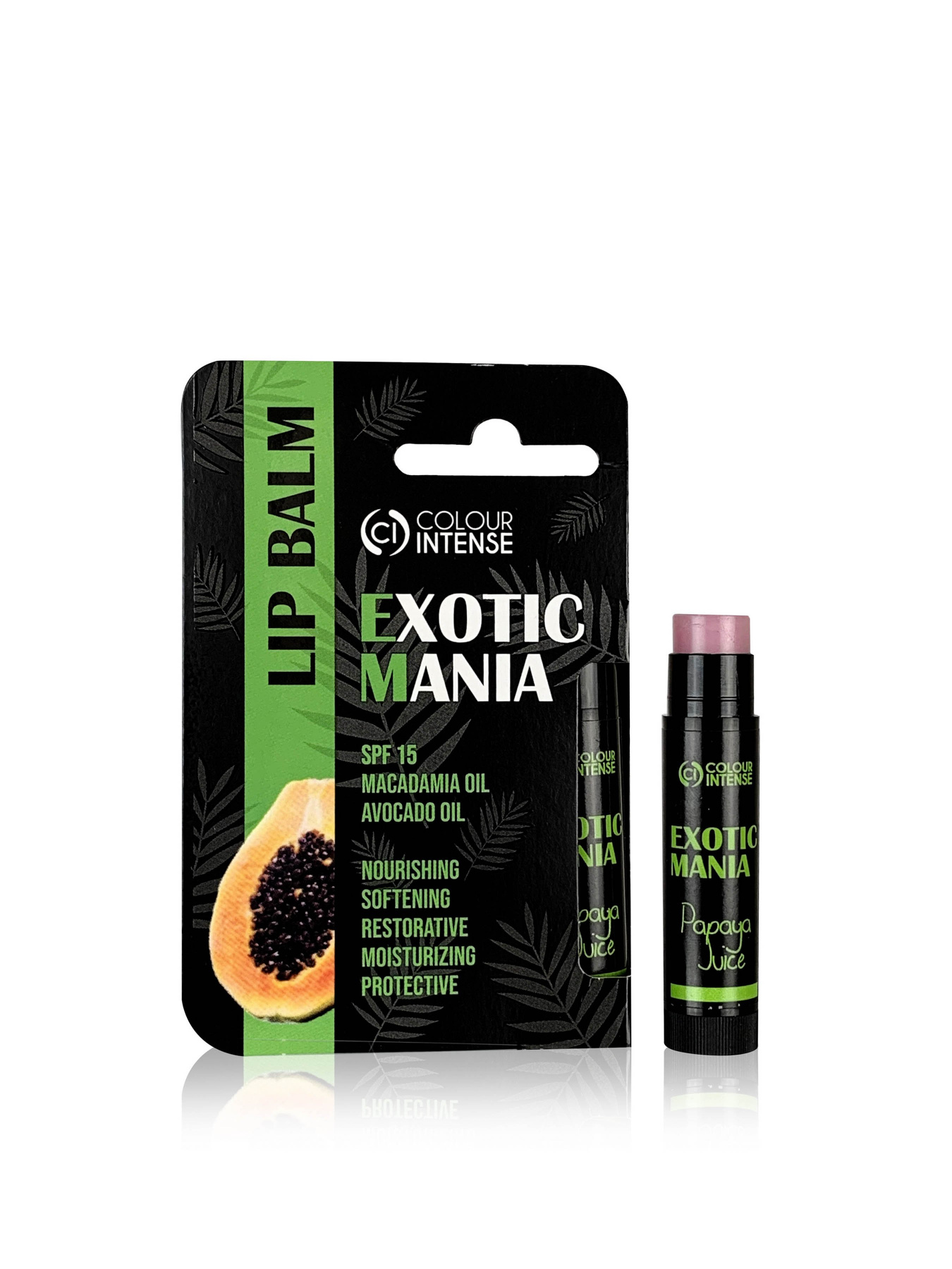 Бальзам для губ Exotic Mania Colour Intense модель 4823083019167 Фото
