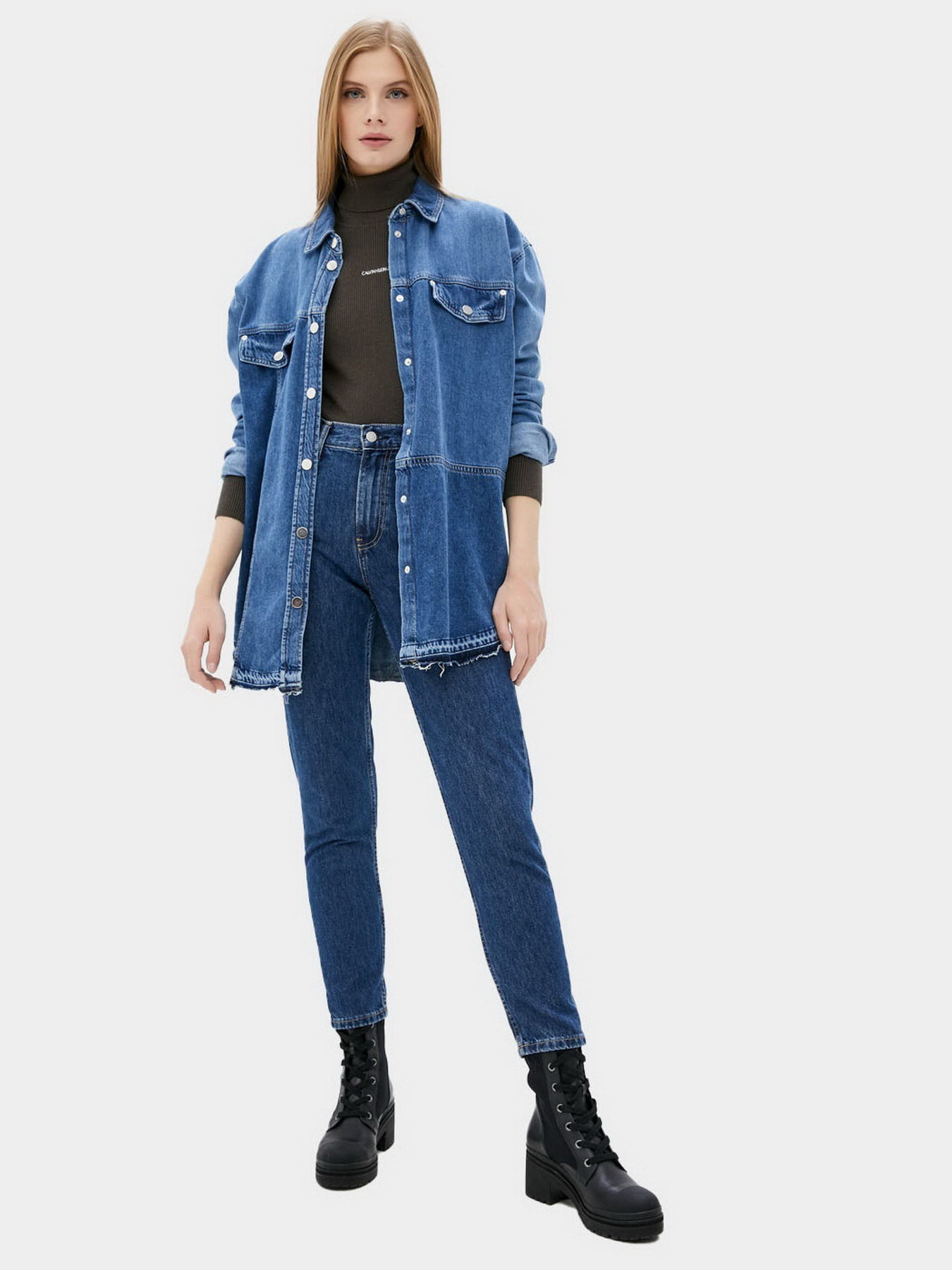 Свитры и кардиганы Calvin Klein Jeans модель J20J216606_LBL Фото