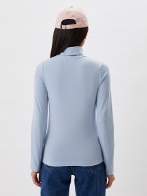 Свитры и кардиганы Calvin Klein Jeans Micro Branding Ls Roll Neck модель J20J216784_C1U Фото