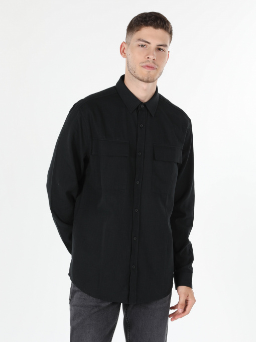 Сорочки Colin’s модель CL1059810BLK Фото