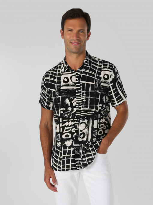 Сорочки Colin’s модель CL1062817BLK Фото