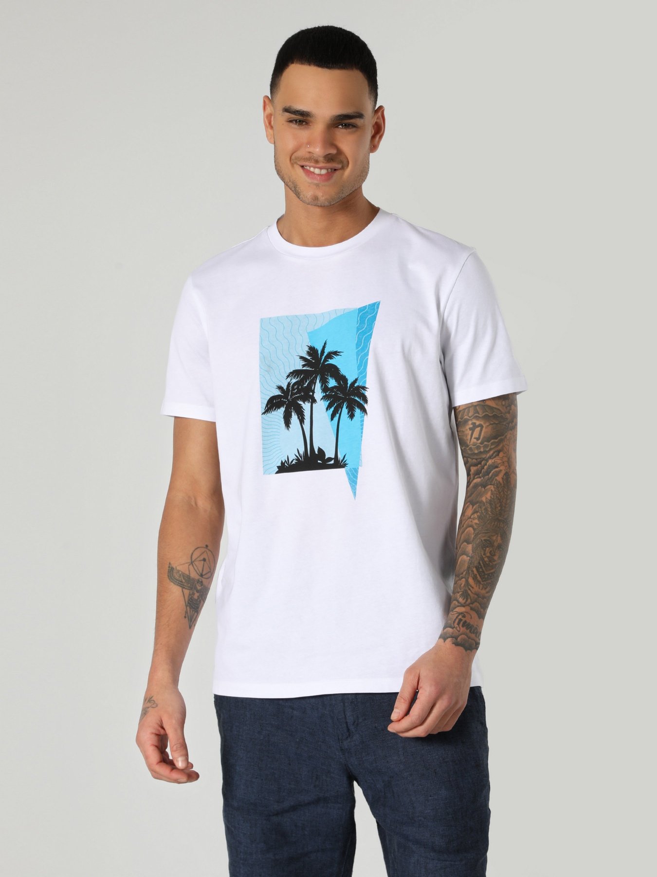 Футболки и поло Colin’s модель CL1063695WHT Футболки и поло Colin’s модель CL1063695WHT Фото