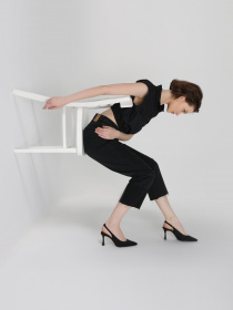 Сорочки Colin’s модель CL1063852BLK Фото