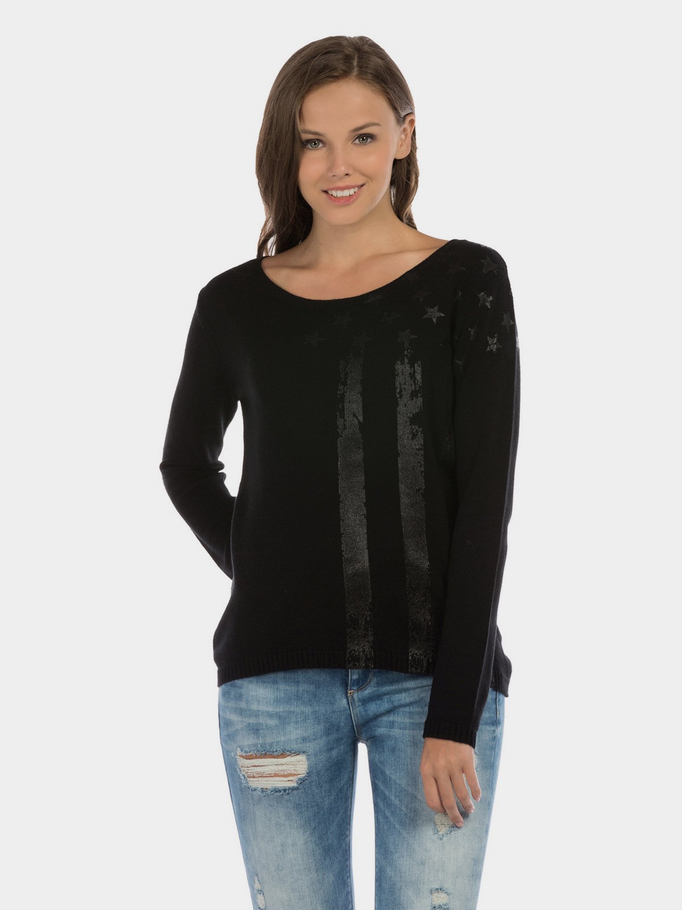 Свитры и кардиганы Colin’s модель CL1012462BLK Фото