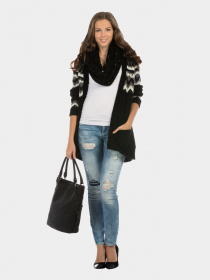 Свитры и кардиганы Colin’s модель CL1013115BLK Фото