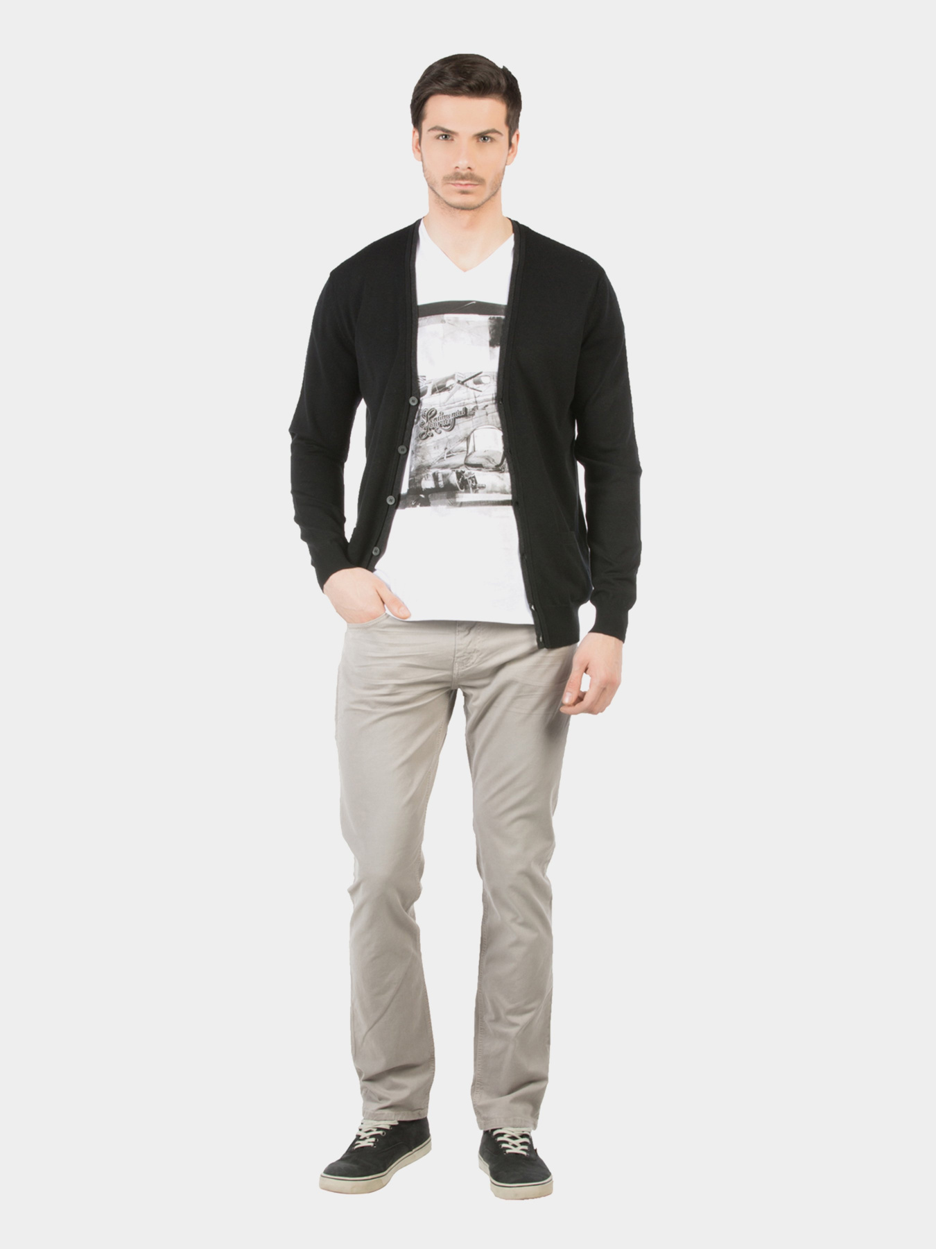 Светри та кардигани Colin’s модель CL1014404BLK Светри та кардигани Colin’s модель CL1014404BLK Фото