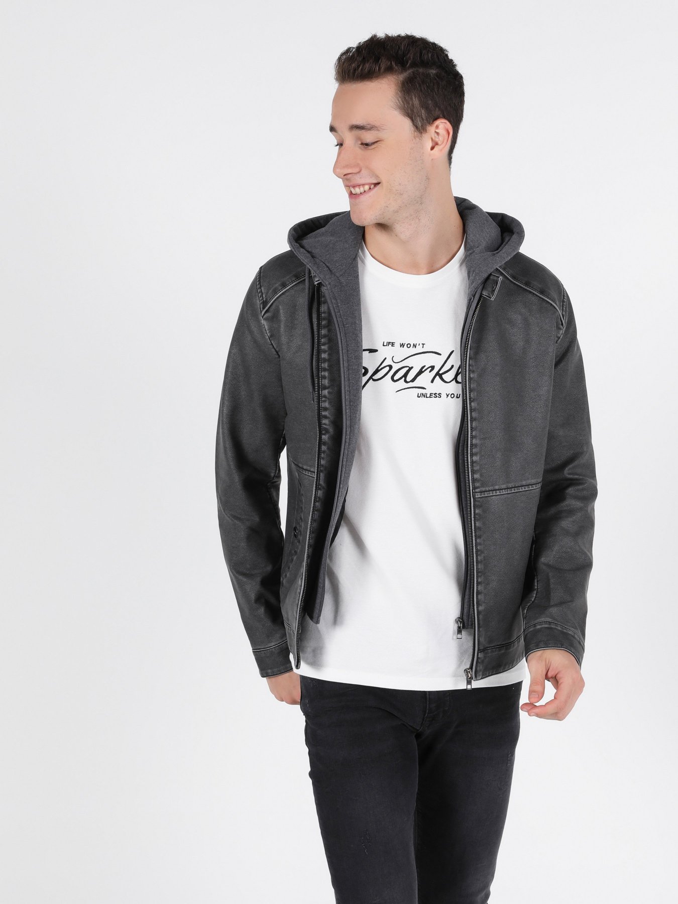 Куртки та дублянки Colin’s модель CL1047272GRA Куртки та дублянки Colin’s модель CL1047272GRA Фото