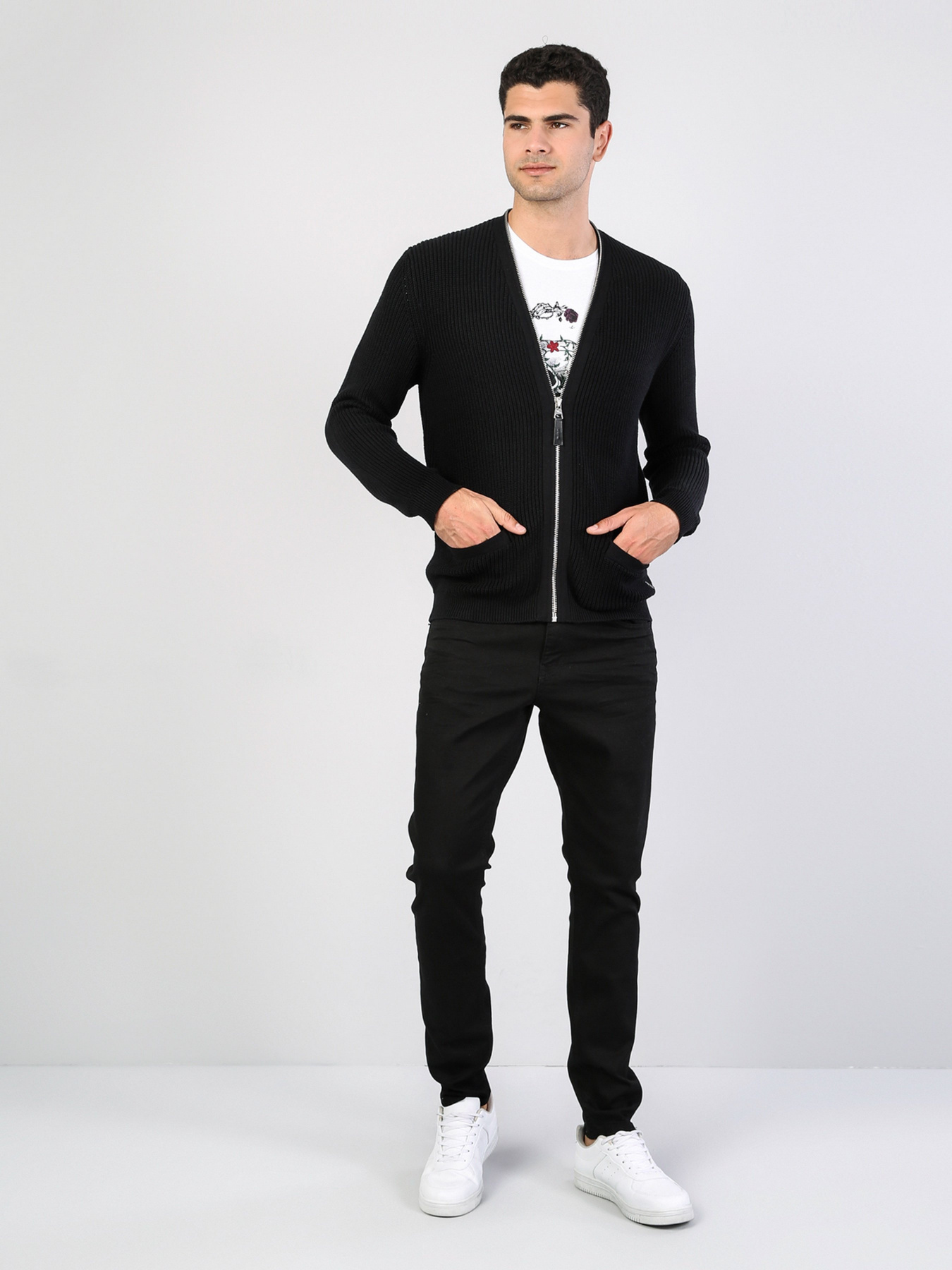 Свитры и кардиганы Colin’s модель CL1035132BLK Фото