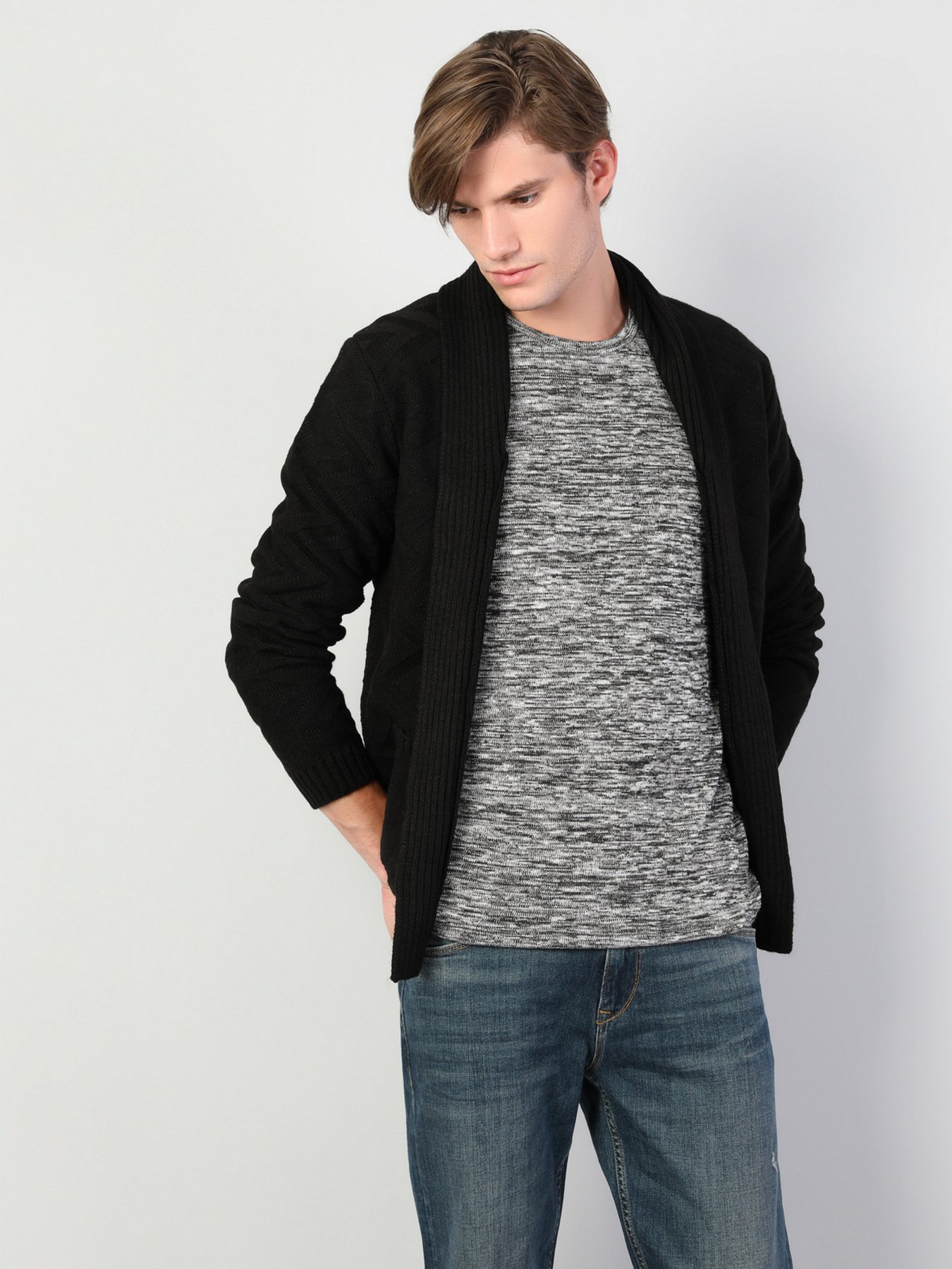 Светри та кардигани Colin’s модель CL1045874BLK Светри та кардигани Colin’s модель CL1045874BLK Фото