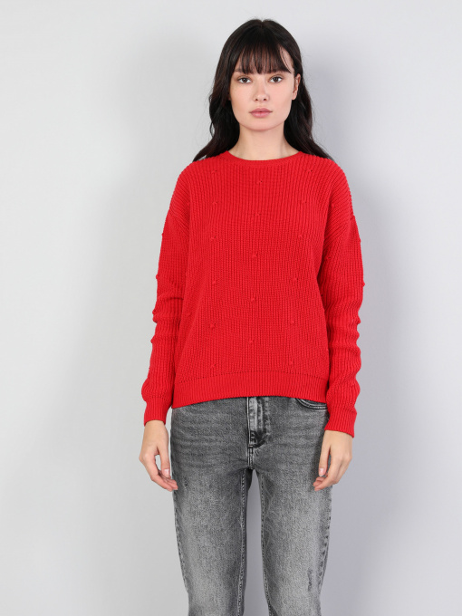 Свитры и кардиганы Colin’s модель CL1045706RED Фото