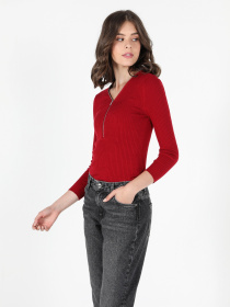 Свитры и кардиганы Colin’s модель CL1050570RED Фото