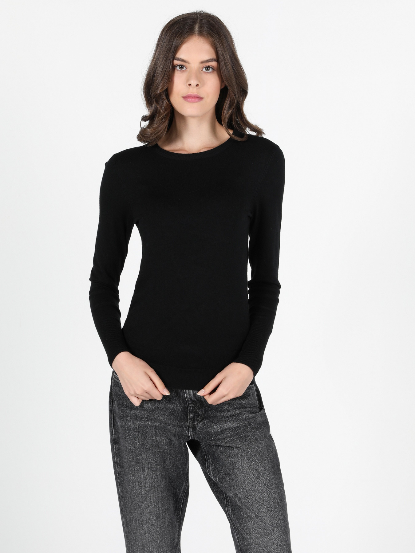 Свитры и кардиганы Colin’s модель CL1051086BLK Фото