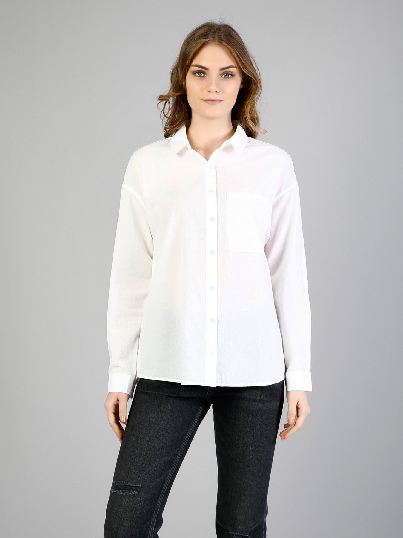 Сорочки Colin’s модель CL1032987WHT Сорочки Colin’s модель CL1032987WHT Фото