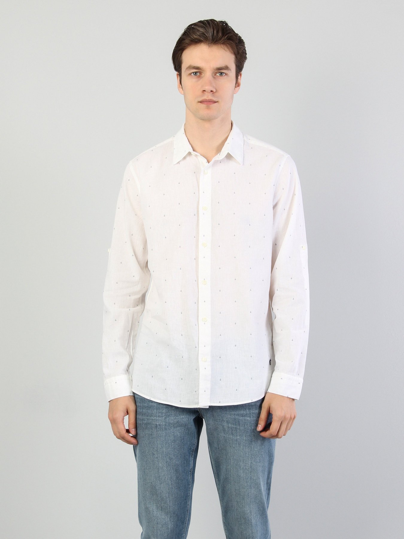 Сорочки Colin’s модель CL1033324WHT Сорочки Colin’s модель CL1033324WHT Фото