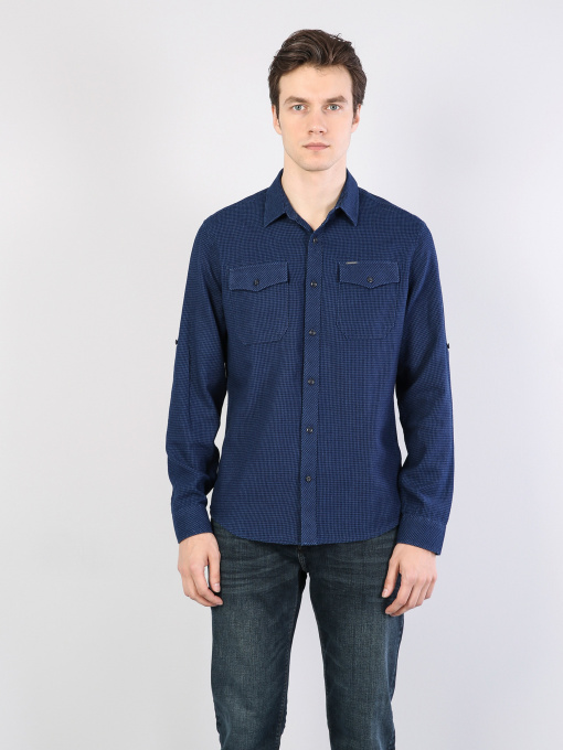 Рубашки Colin’s модель CL1034901BLU Фото