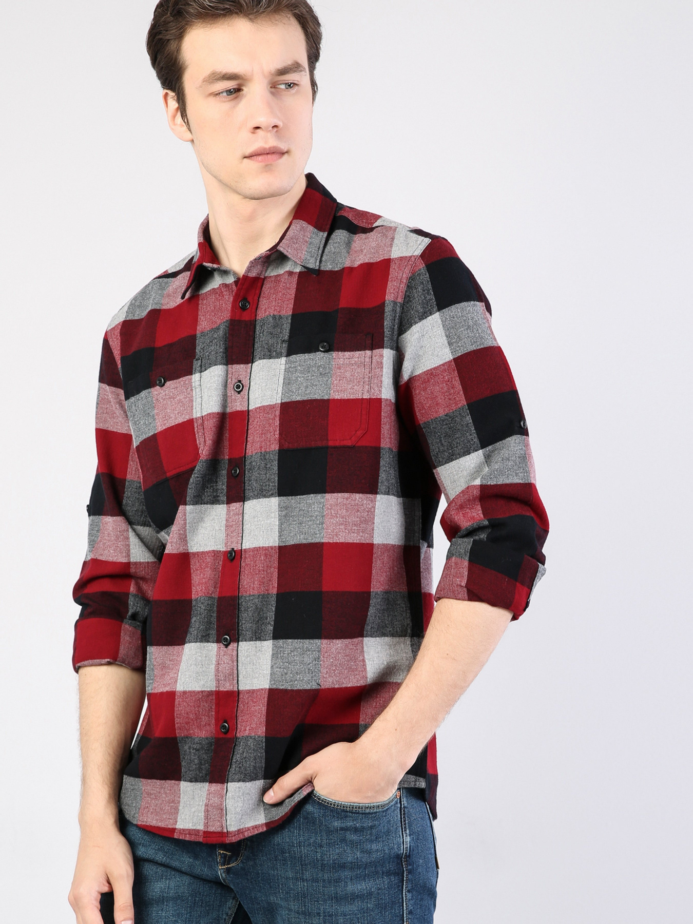 Рубашки Colin’s модель CL1034959DPR Рубашки Colin’s модель CL1034959DPR Фото