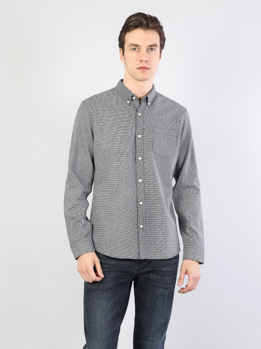 Сорочки Colin’s модель CL1034974BLK Фото