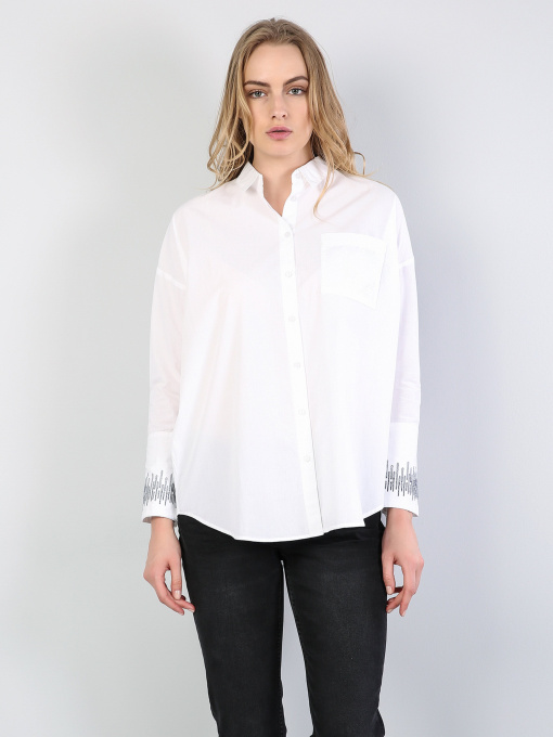 Сорочки Colin’s модель CL1035497WHT Фото