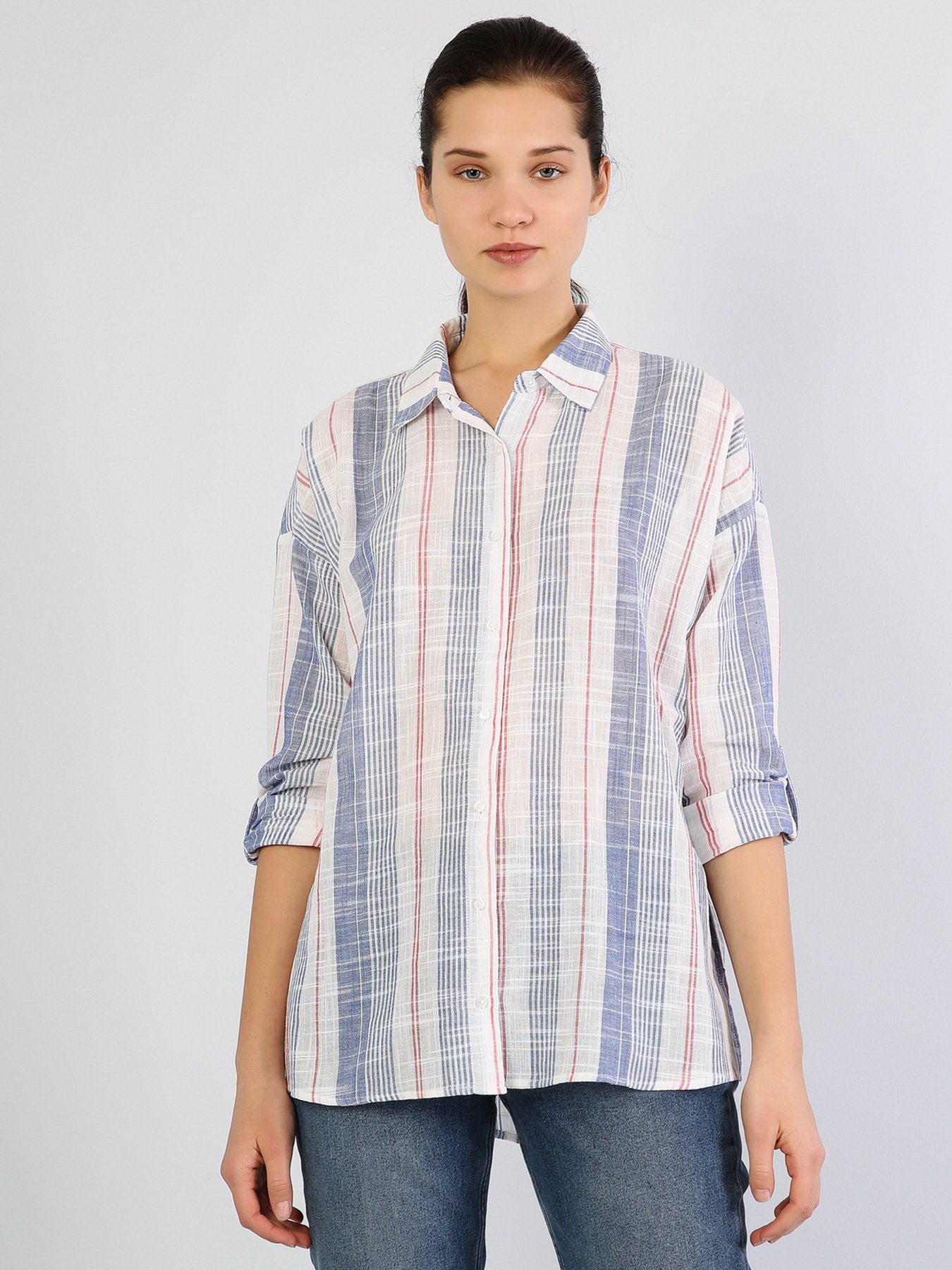 Сорочки Colin’s модель CL1042240BLE Сорочки Colin’s модель CL1042240BLE Фото