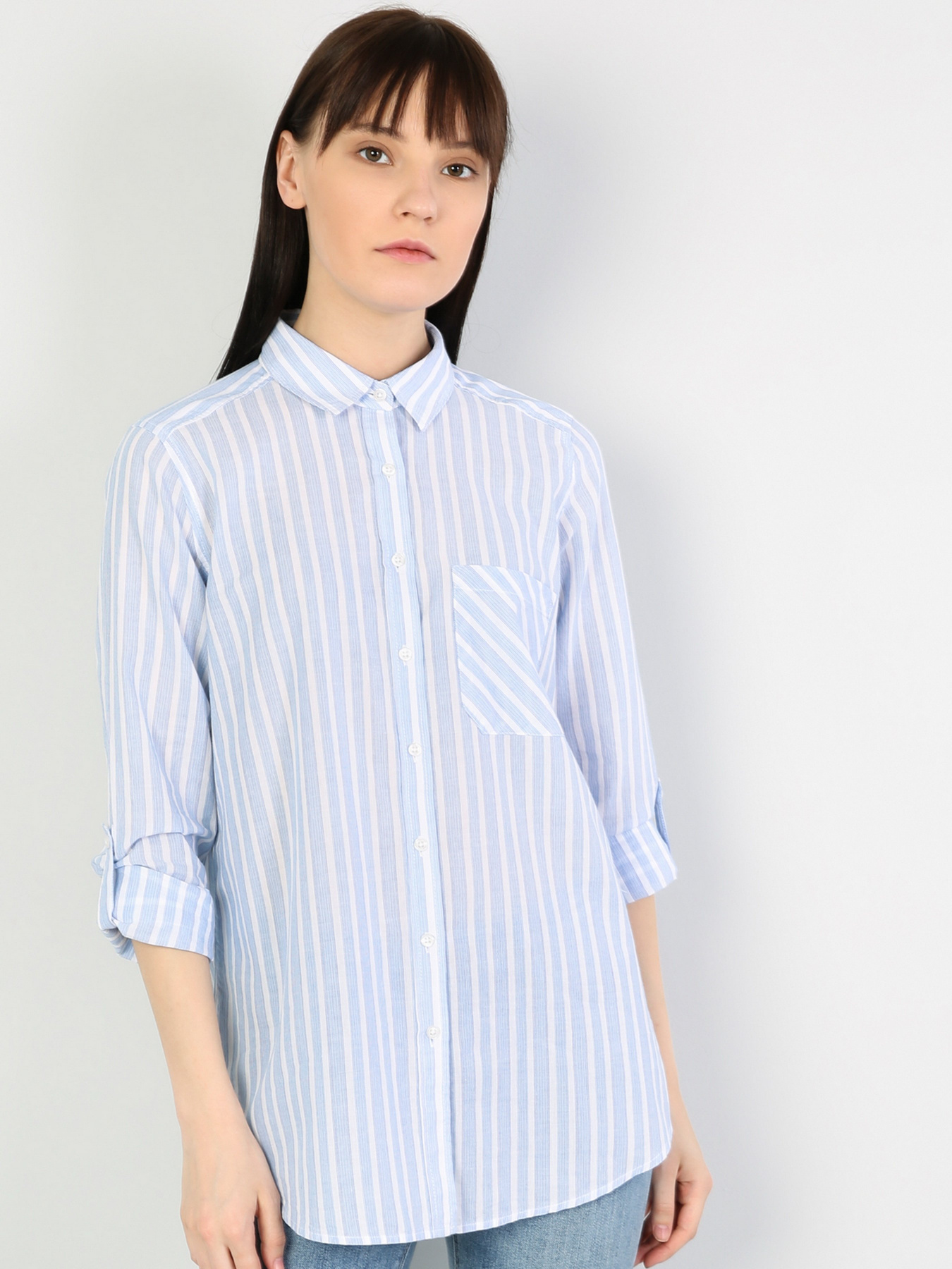 Сорочки Colin’s модель CL1042799BLE Сорочки Colin’s модель CL1042799BLE Фото