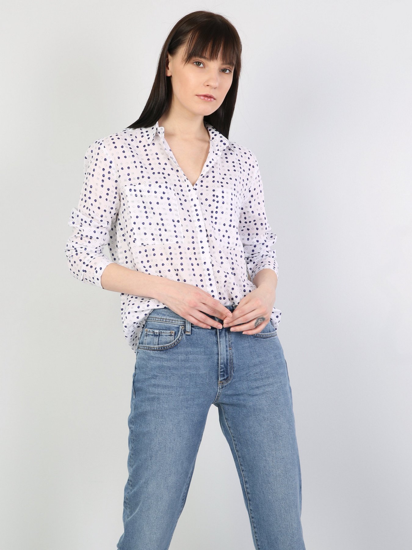 Сорочки Colin’s модель CL1042835WHT Сорочки Colin’s модель CL1042835WHT Фото