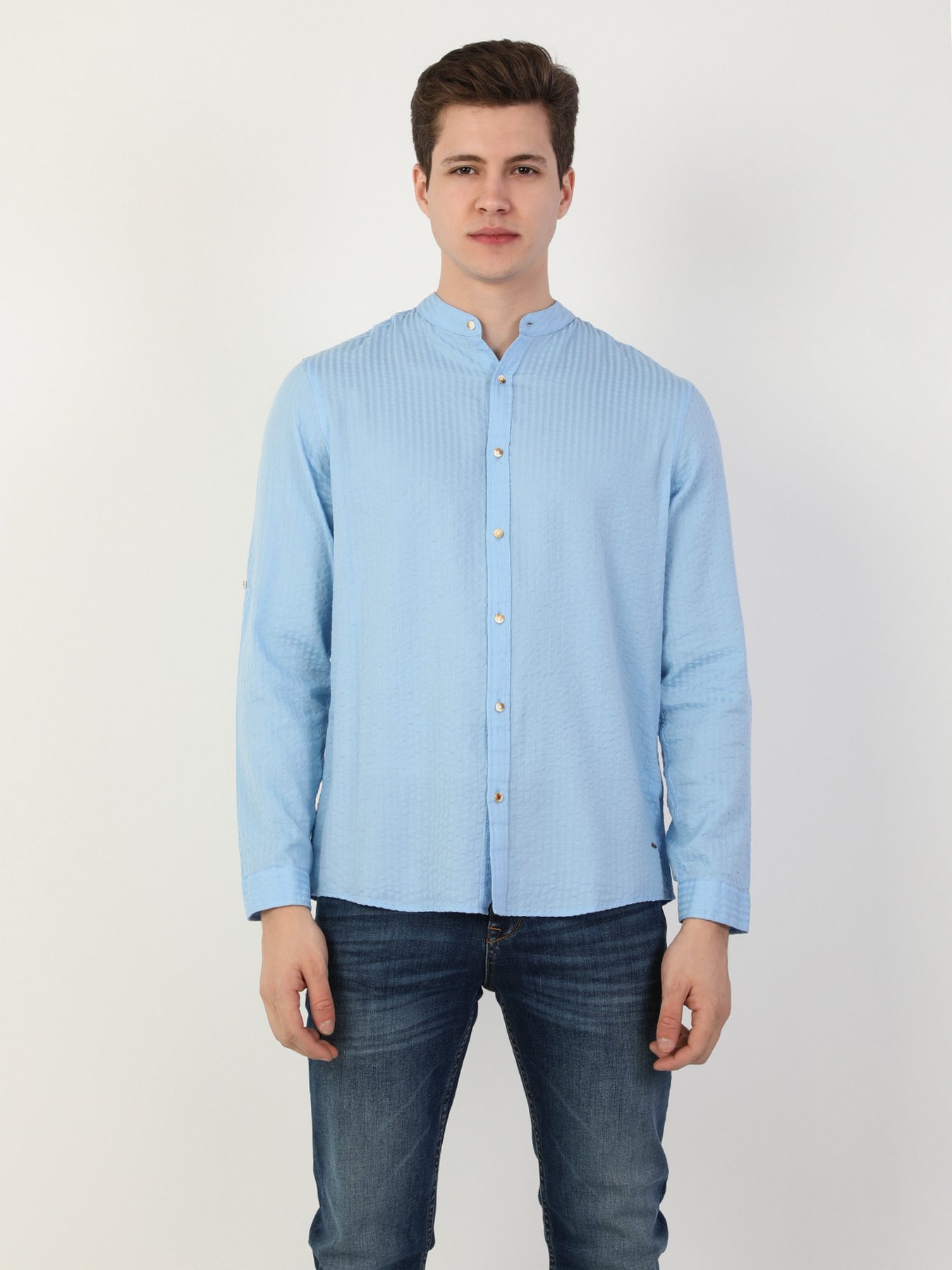 Рубашки Colin’s модель CL1043015BLE Рубашки Colin’s модель CL1043015BLE Фото