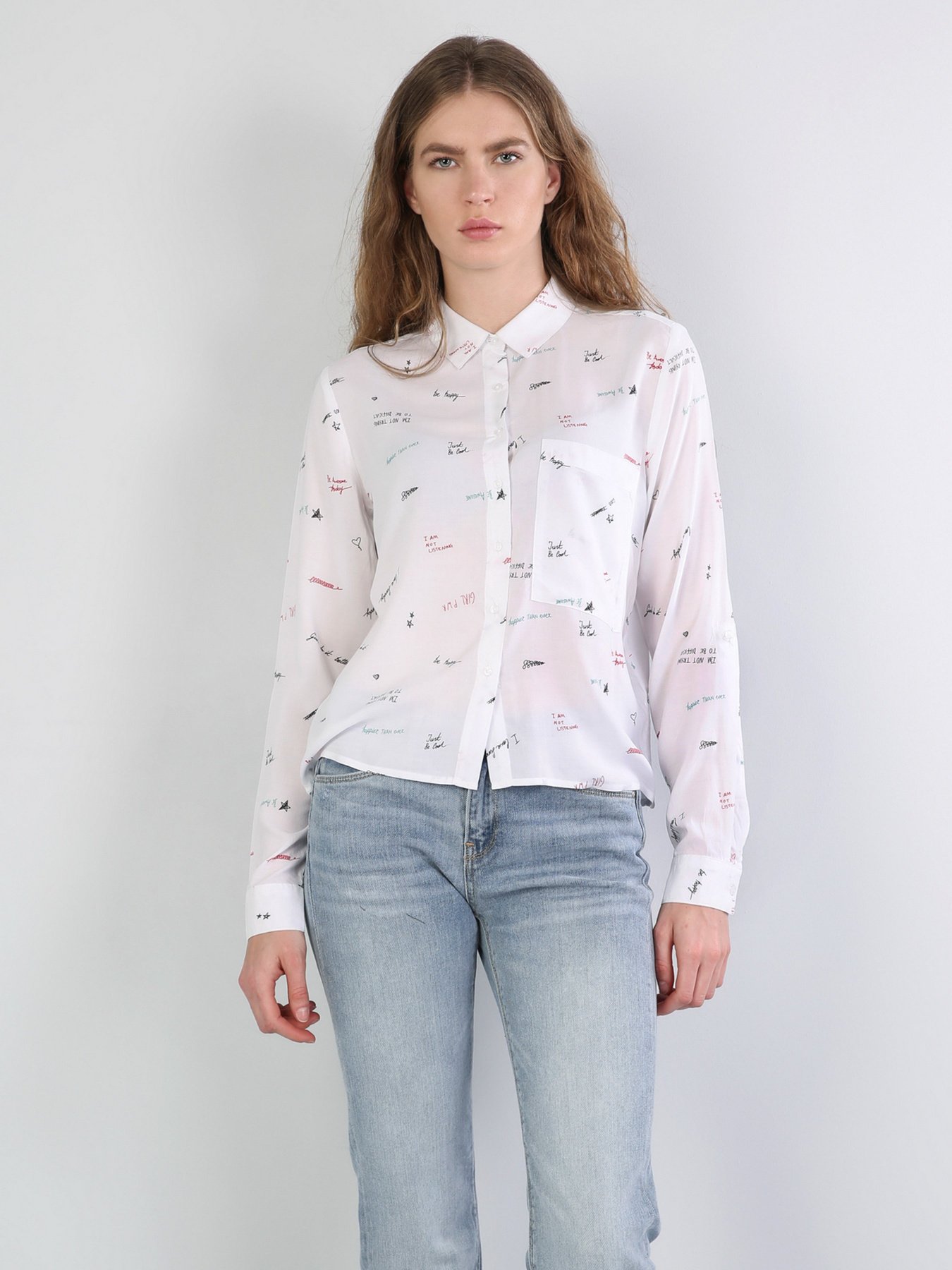 Сорочки Colin’s модель CL1043629WHT Сорочки Colin’s модель CL1043629WHT Фото
